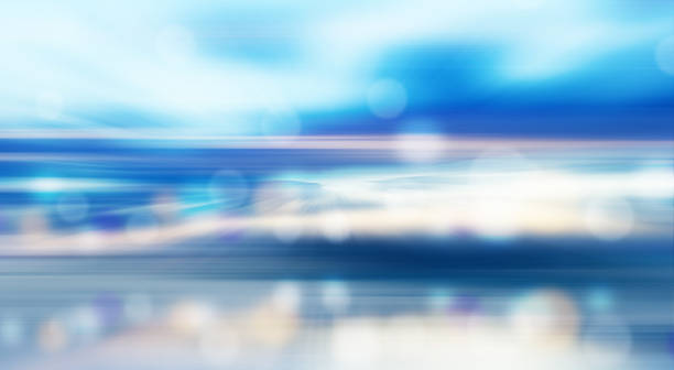 istock Defocused city night filtered bokeh abstract background. 482457314
