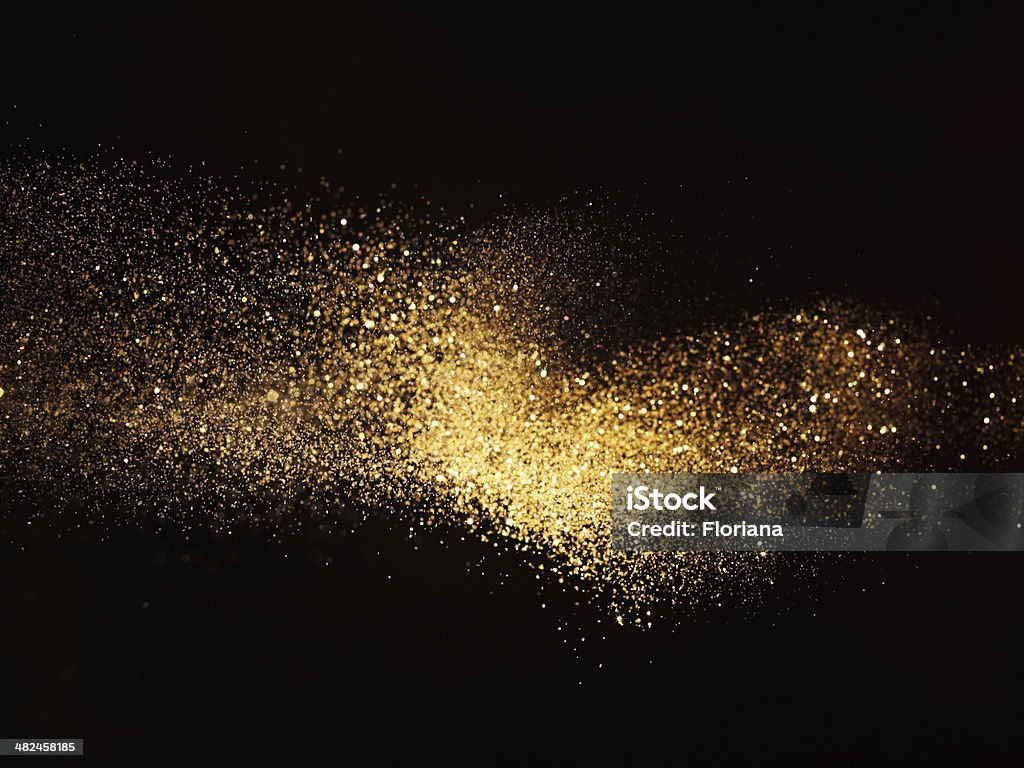 Acenando a luz - Royalty-free Ouro - Metal Foto de stock
