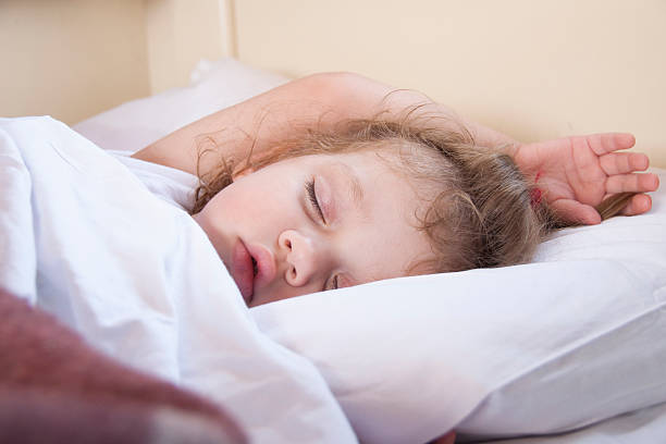 istock Two-year-old girl sleeping in the train 482458341