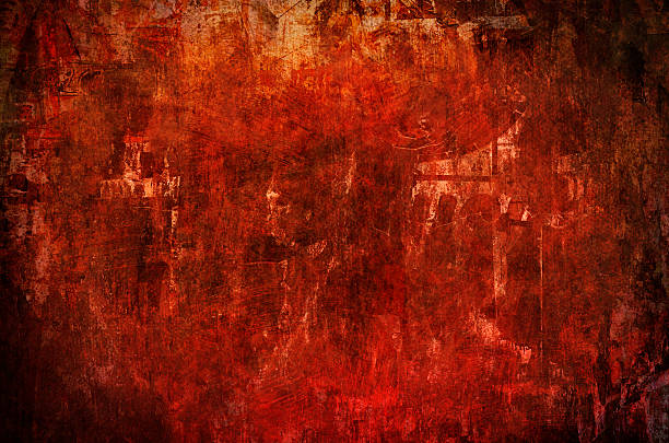 grunge ou textura de fundo vermelho - furious - fotografias e filmes do acervo
