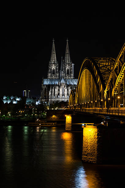 istock Hohenzollern bridge and Cologne Cathedral in Germany 482459252