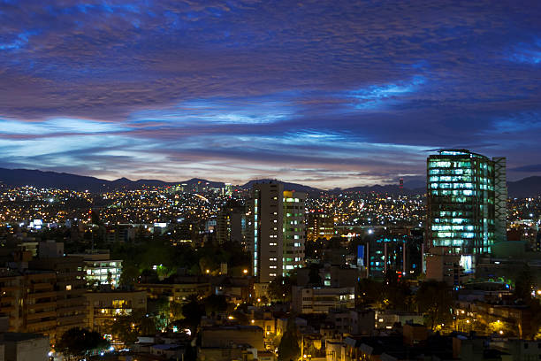 istock Mexico city skyline at sunset 482461799