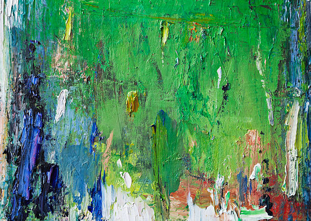 istock Abstract painted green and blue art backgrounds. 482463617