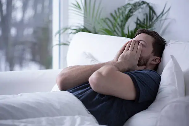 Photo of Man can't fall asleep