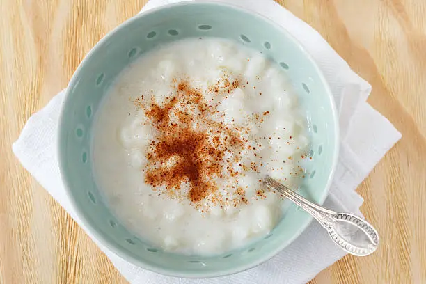 Photo of Brazilian dessert canjica of white corn