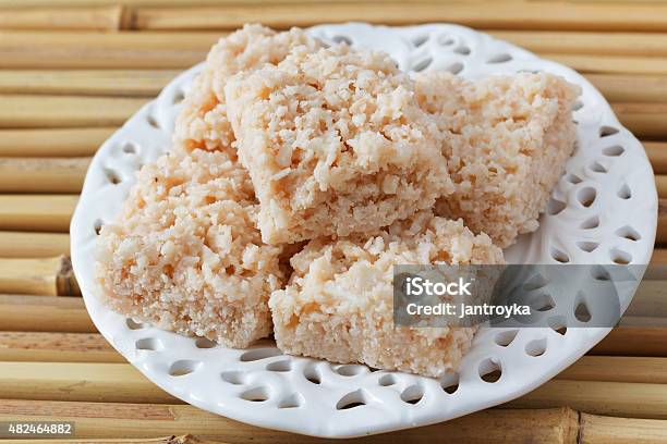 Coconut Candy Cocada Stock Photo - Download Image Now - 2015, Angola, Bamboo - Material