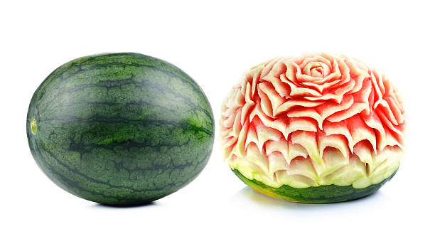 istock Close up of carved watermelon 482465468