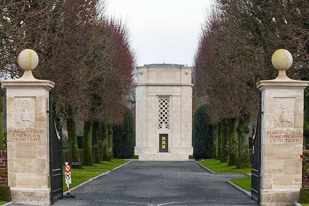 istock Flanders field American cemetery in Waregem Belgium 482465849
