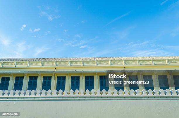 Old City Fence Wall In Thailand Stock Photo - Download Image Now - Architecture, Asia, Backgrounds