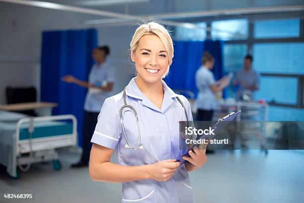 Krankenschwester Porträt Stockfoto und mehr Bilder von Vereinigtes Königreich - Vereinigtes Königreich, Krankenpflegepersonal, Krankenpfleger