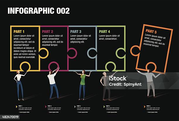 Rubiinfographie Vecteurs libres de droits et plus d'images vectorielles de Activité - Activité, Affaires, Aspiration