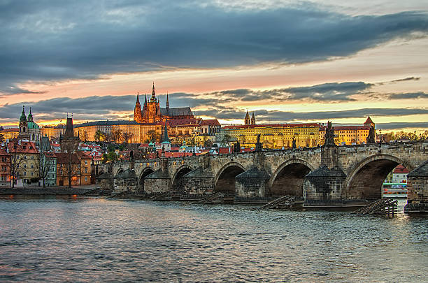 istock Old Town of Prague (Czech Republic) in the sunset 482472446