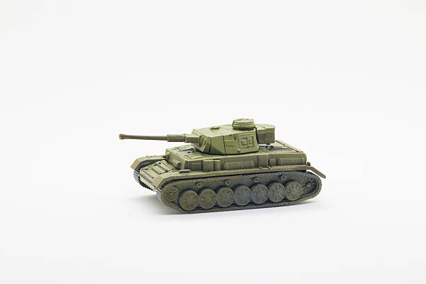 istock World war II tank model toy 482472690