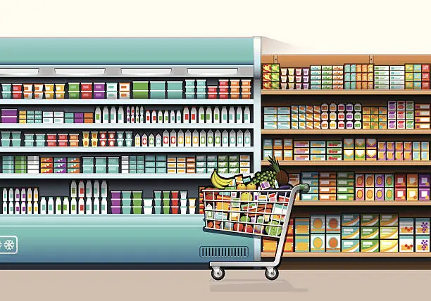 Vector illustration of Shopping Concept