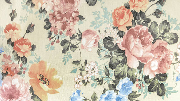 istock Retro Lace Floral Seamless Pattern Fabric Background Vintage Style 482473592