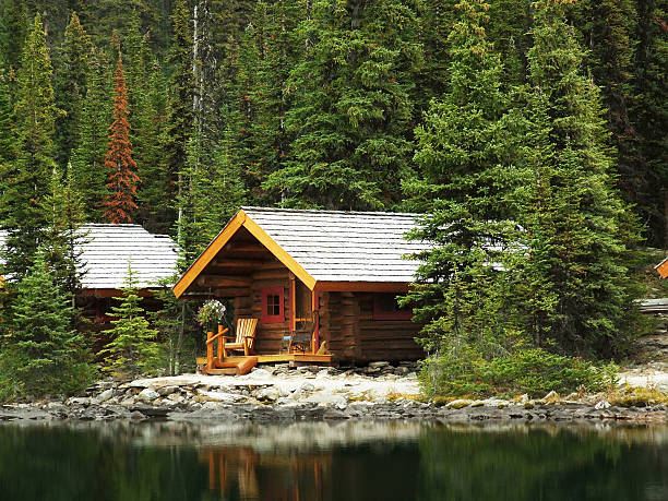 istock Wooden cabins at Lake O'Hara, Yoho National Park, Canada 482473905