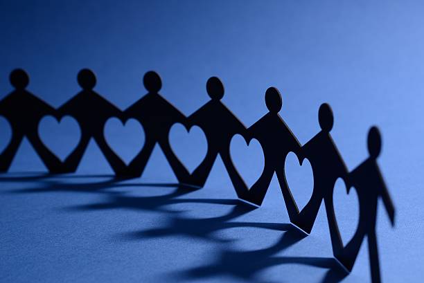 istock cut out paper figures of people in love 482475295
