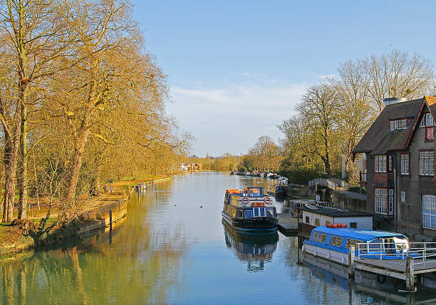 istock Boats in a river on the woods. 482475546