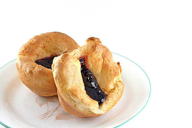 istock Homemade Popovers With Black Raspberry Jelly 482476059