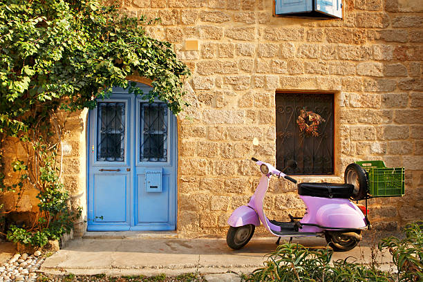Quiet street in the city of Rhodes, Rhodes island, Greece. See more from Rhodes:
