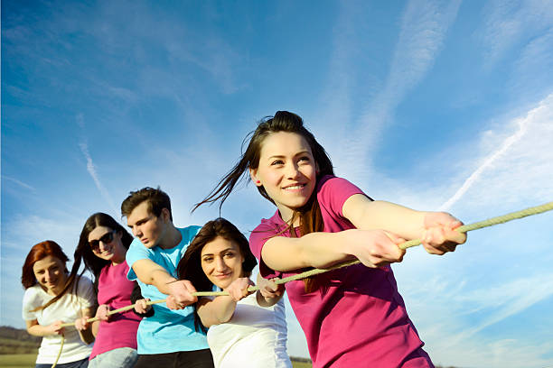 istock tug of war outdoors 482480793