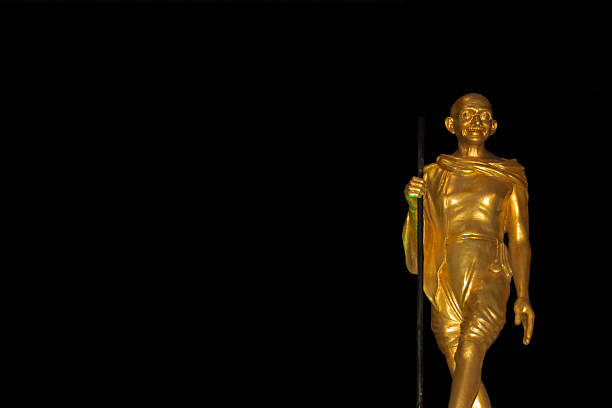 Statue of Mahatma Gandhi.