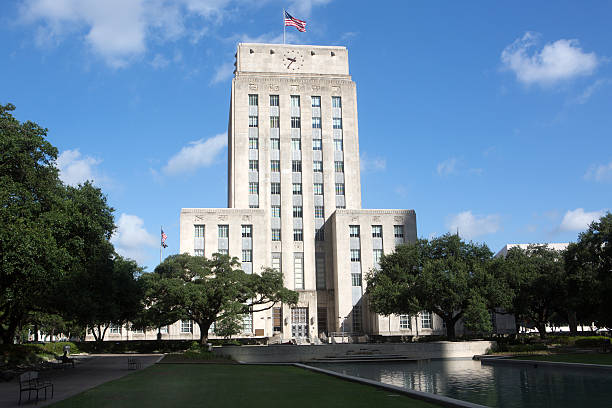 istock City Hall, Houston, Texas, USA 482484084