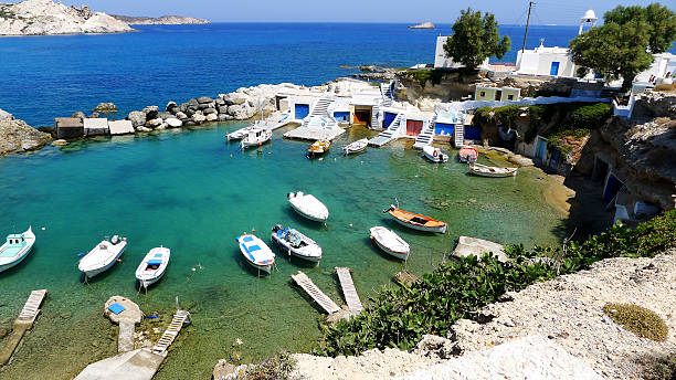 istock Mandrakia Fishing Village 482484554