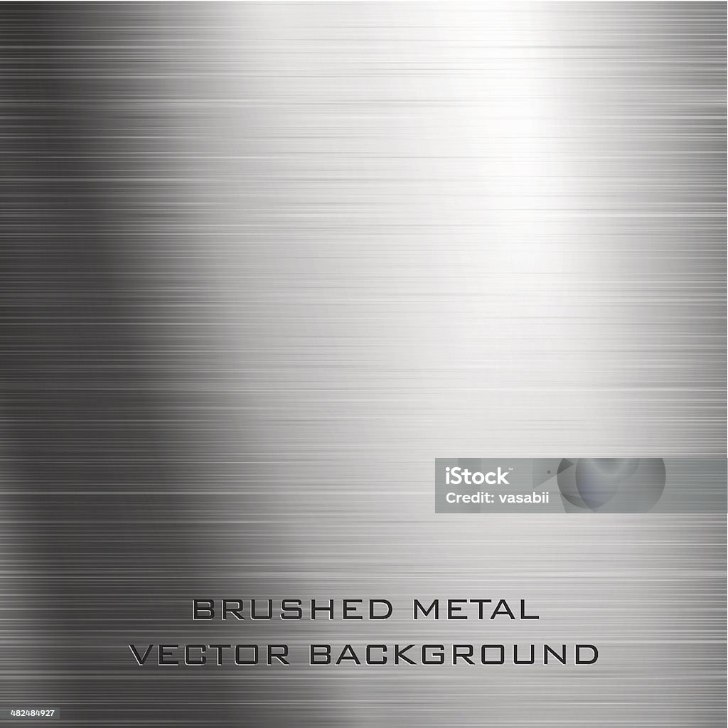 Шлифованный металл - Векторная графика Чёрный цвет роялти-фри