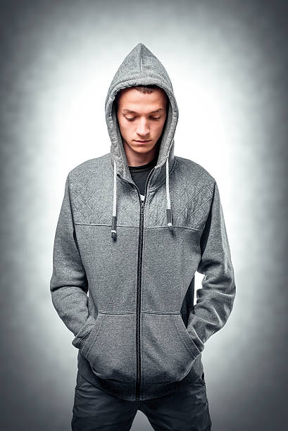 istock Young man in stylish sweatshirt 482485382