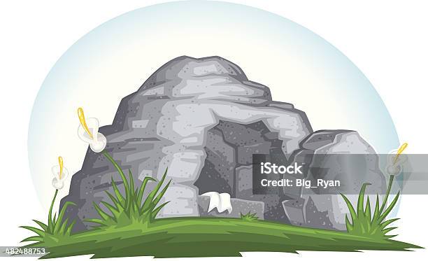 Empty Easter Tomb Stock Illustration - Download Image Now - Tomb, Easter, Empty