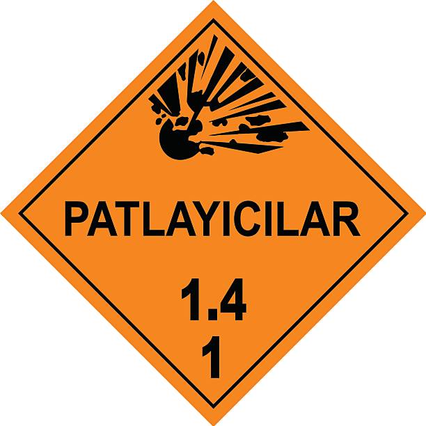 Dangerous Sign, Explosives Label, Patlayıcı Etiketi Dangerous Sign, Explosives Label, Patlayıcı Etiketi patlayıcı stock pictures, royalty-free photos & images