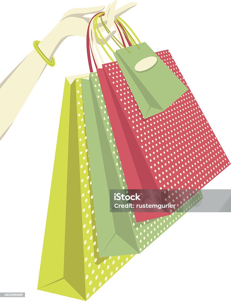 ショッピングバッグ - イラストレーションのロイヤリティフリーベクトルアート