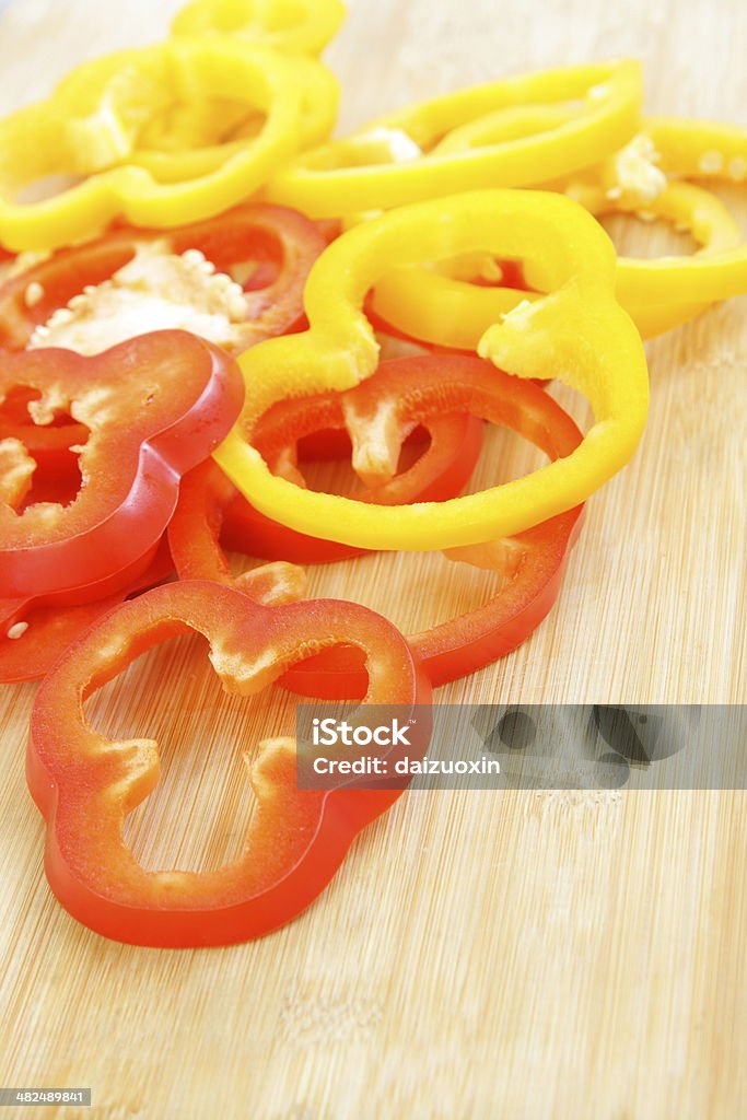 Sliced Bell Peppers Bell Pepper Stock Photo