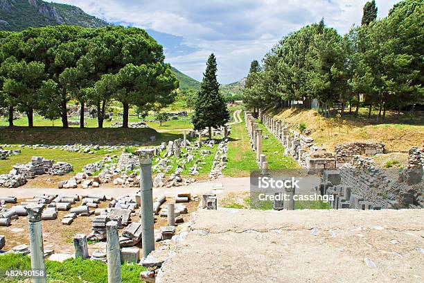Ephesus Turkey Stock Photo - Download Image Now - 2015, Ancient, Ancient Civilization