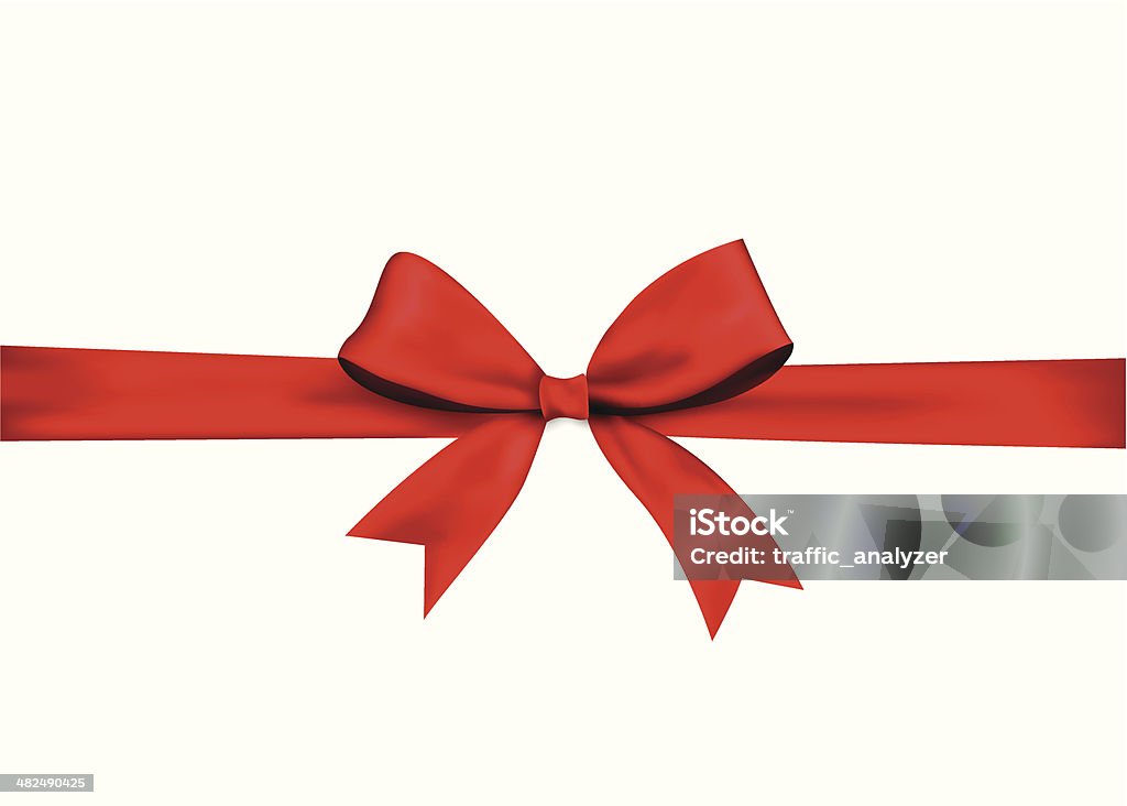 Abstract Red Ribbon Abstract Red Ribbon Stock Illustration - Download Image Now - Abstract ...