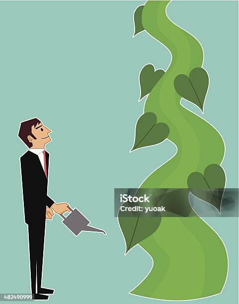 Beanstalk - つる草のベクターアート素材や画像を多数ご用意 - つる草, エンドウ豆, ビジネス