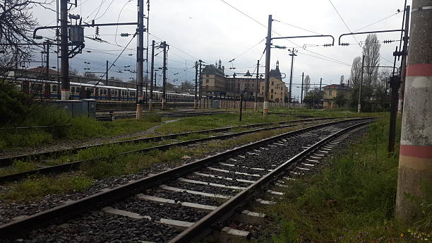 istock Unused old trains  at Haydarpasa train station 482491240