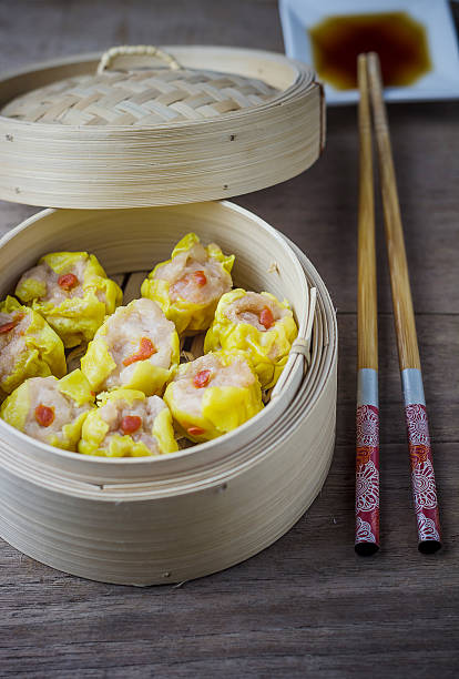 istock Chinese steamed dimsum in bamboo 482491650