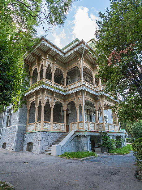 istock Historic building covered with green ivy 482494718