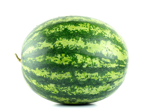 istock Water melon isolated on the white background 482496274