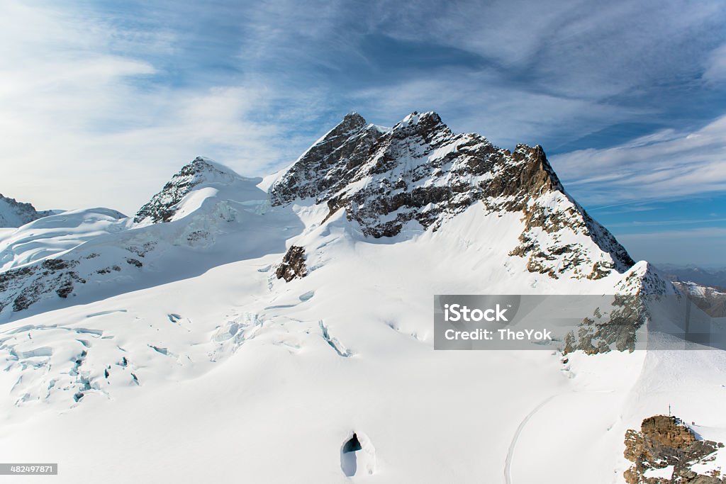 Jungfraujoch, parte de los Alpes suizos - Foto de stock de Actividades recreativas libre de derechos