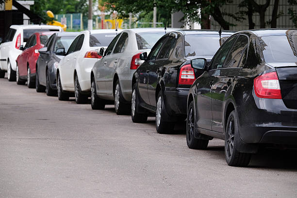 istock cars on a parking 482499934