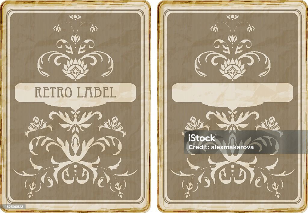 Card Background Classic Vector Vintage Card Stock Illustration - Download Image Now ...