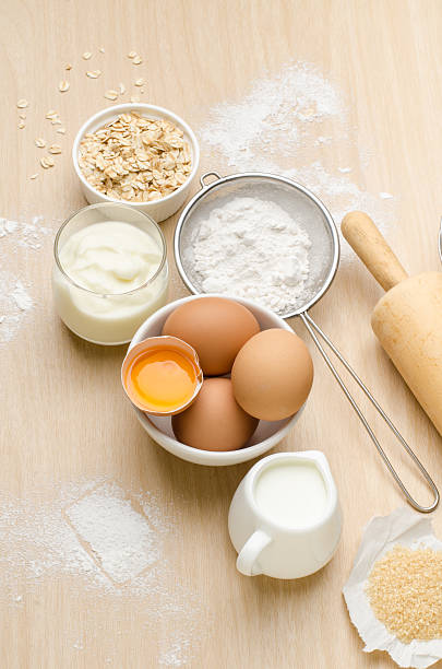 istock Food ingredient and recipe for backing 482509728