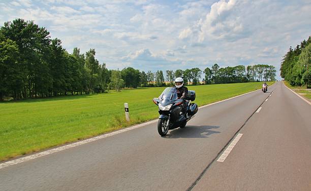 istock Motorcycle on the rural road 482509824