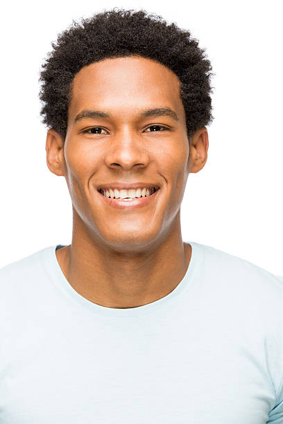 istock Close up of young latin man smiling 482510339