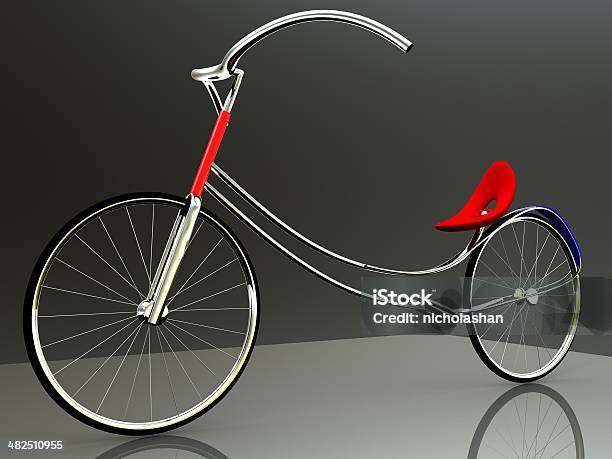 Conceito De Bicicleta Elétrica - Fotografias de stock e mais imagens de 1920-1929 - 1920-1929, Armação de Bicicleta, Assento de Veículo
