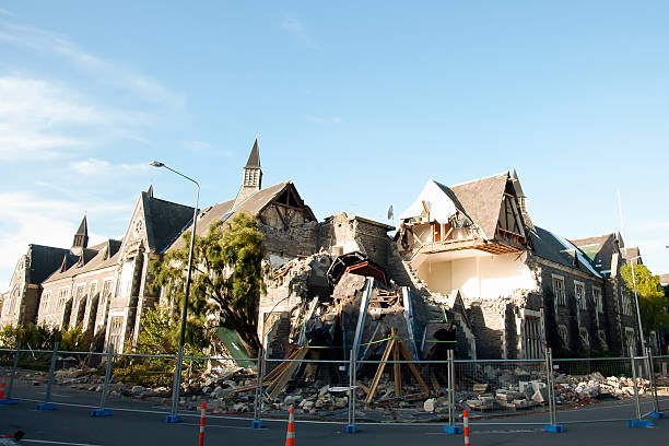 Christchurch Earthquake 2011 - New Zealand Christchurch Earthquake 2011 christchurch earthquake stock pictures, royalty-free photos & images