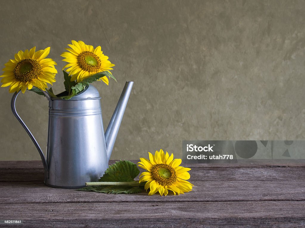 Klassische Stilleben mit schönen Sonnenblumen bouquet - Lizenzfrei Sonnenblume Stock-Foto